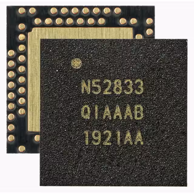 NRF52833-QIAA-B-R Nordic Semiconductor ASA  HF-Transceiver-ICs
